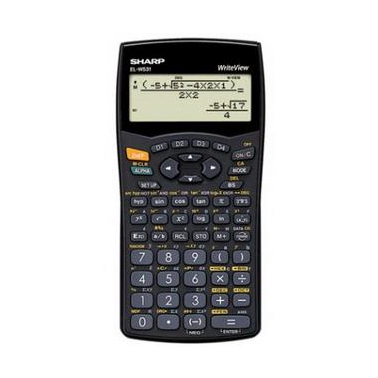 ELW535XGBWH SHARP 422FUNCTIONS 10X3 LINE DISPLAY CALCULATOR