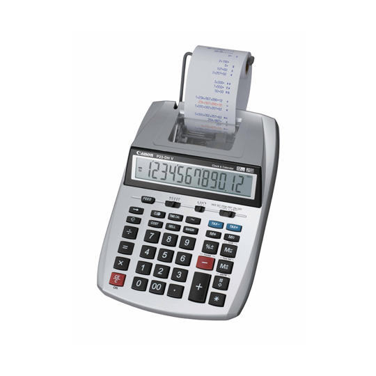 Canon P23-DHV-3 12-digit Printing Calculator