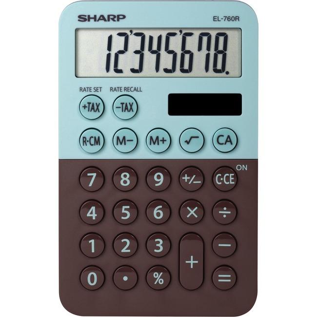 Sharp 8-digit Large Desktop Calculator (SHREL760RBMT)