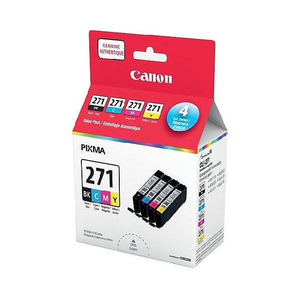 0390C006 Canon CLI271 CMYK Value Pack