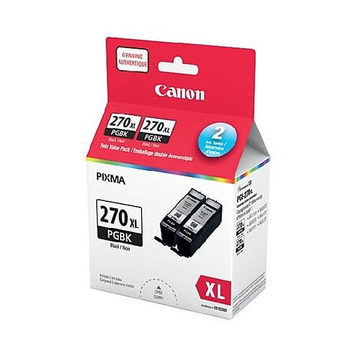 0319C009 Canon PGI-270XL BK Twin Ink Value Pack