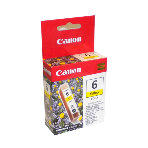 4708A003 CANON BCI6Y YELLOW INK