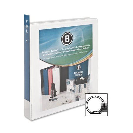BUSINESS SOURCE PRESENTATION BINDER 1" CAPACITY LETTER 8