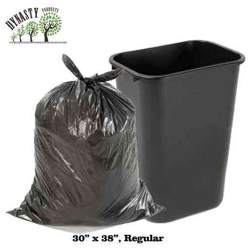 [Garbage Bags, Small-Mid] Garbage Bags, Can Liners SMALL-MEDIUM Bins Variety sizes, BLACK