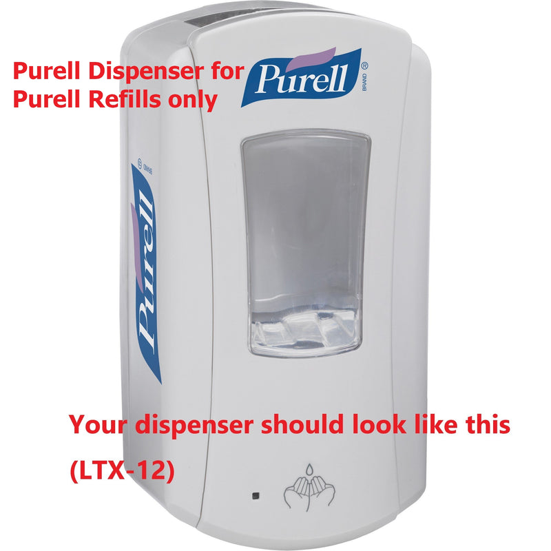 PURELL® Advanced Hand Sanitizer GEL 1200 mL Refill for LTX-12™ Dispenser 2/case