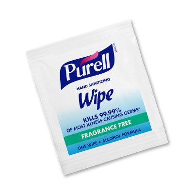 PURELL® Hand Sanitizing Wipes Alcohol Formula 1000 Individually-Wrapped Wipes in Bulk Packed Shipper