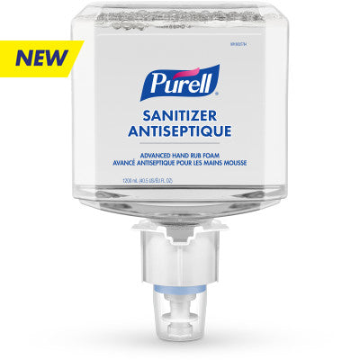 [ES4] PURELL® Advanced Hand Rub Foam 1200 mL Refill for PURELL® ES4 Push-Style Hand Sanitizer Dispensers (2/case)